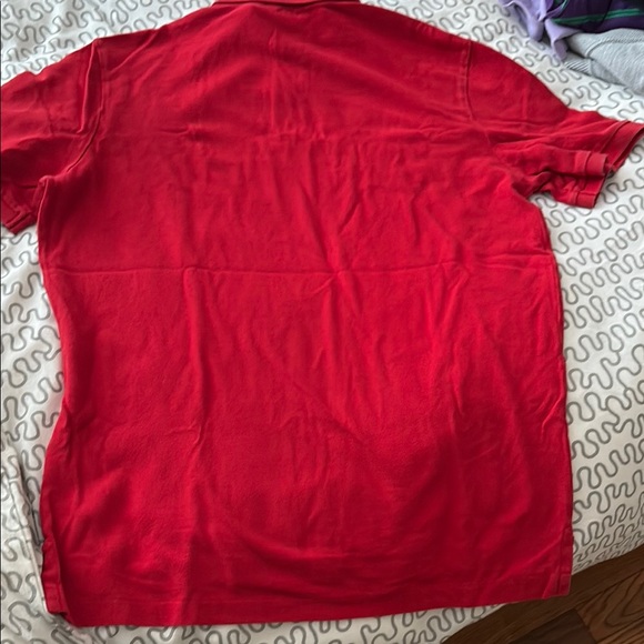 EUC Polo by Ralph Lauren Red Polo Shirt Classic Fit Size M - Picture 5 of 5